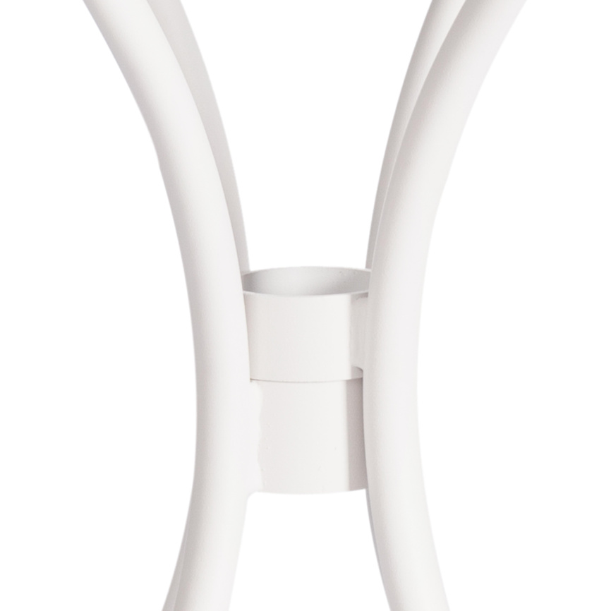 Стол Secret de Maison Вилла/Villa стальной сплав, Д59х70см, античный белый фото 5