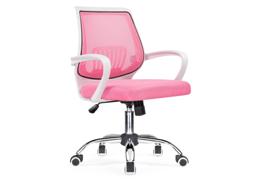 Компьютерное кресло Ergoplus pink   / white фото 1