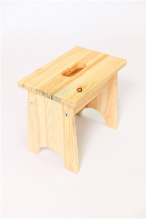 Табурет мини (натуральный) фото 2