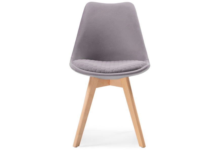 Стул деревянный Bonuss light gray / wood фото 2