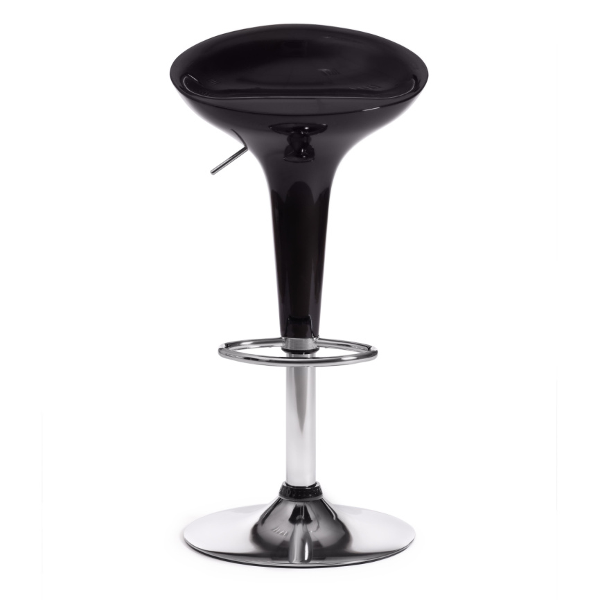 Стул барный Наил/Nail (мод.KY801) металл/пластик, 42х44х67-88см, черный/хром фото 5