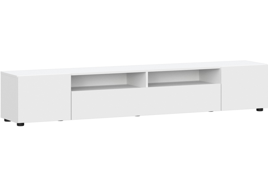 ТВ-тумба Валенсия белый текстурный фото 1