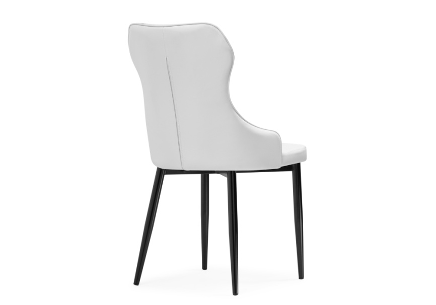 Стул на металлокаркасе Neli white / black фото 4