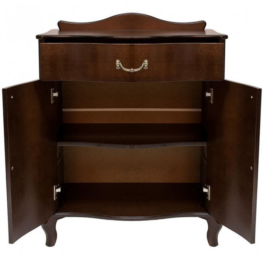 Комод "Джульетта" с распашными дверцами (орех) Вис фото 3