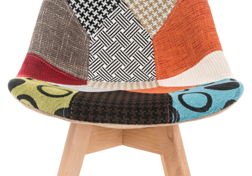 Стул деревянный Mille fabric multicolor фото 4