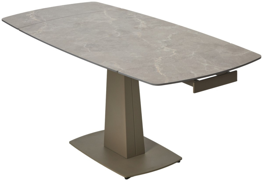 Стол BALDE 120 MATT LATTE STONE SOLID CERAMIC/ TAUPE, ®DISAUR фото 10