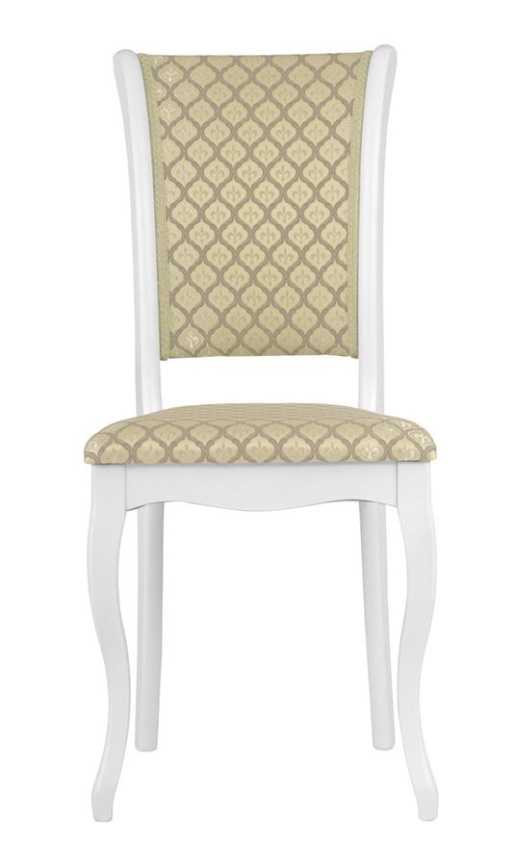 Стул С6 стул (тон 304 белый/ткань рио компаньон 17) фото 1