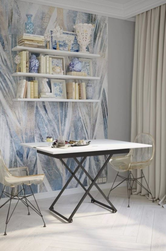 Стол трансформер Андрэ Loft (Белый) фото 7