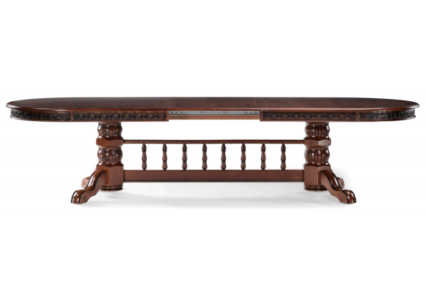 Стол деревянный Кассиль орех / коричневая патина фото 4