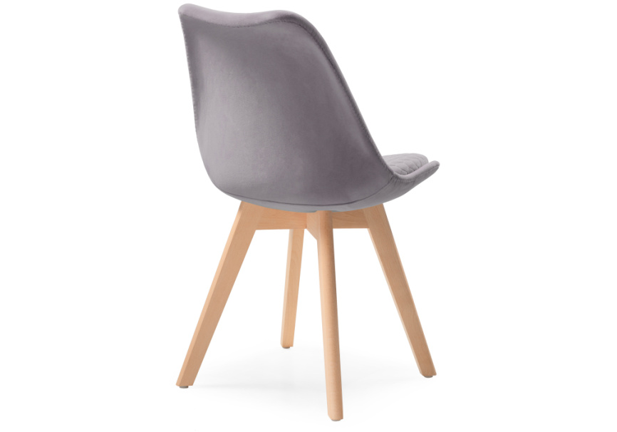 Стул деревянный Bonuss light gray / wood фото 4