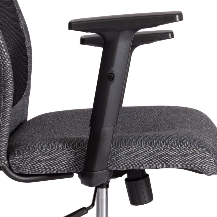 Кресло Профит Плт/Profit Plt ткань, серый/черный, 207/W-11 фото 10