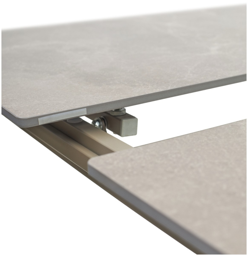 Стол CORNER 120 MATT LATTE STONE SOLID CERAMIC / TAUPE, ®DISAUR фото 11