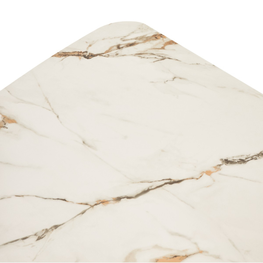 Стол ВАЛЬДЕМАР (VALDEMAR 180 цвет KL-188 итальянская керамика, стекло/ Темно-серый/Kl-188, ®DISAUR фото 6