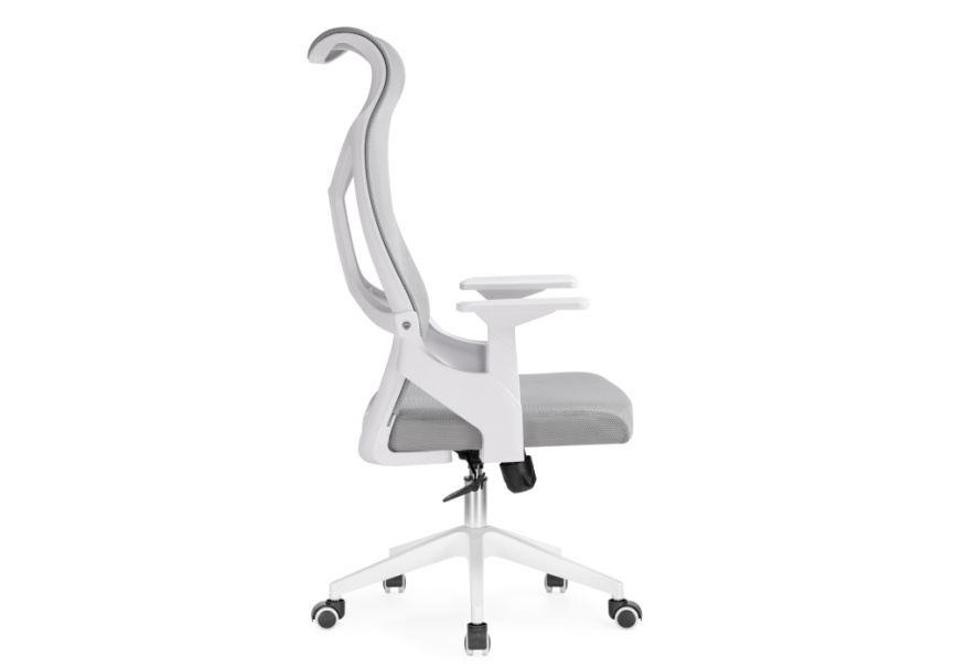 Компьютерное кресло Klif gray / white фото 4