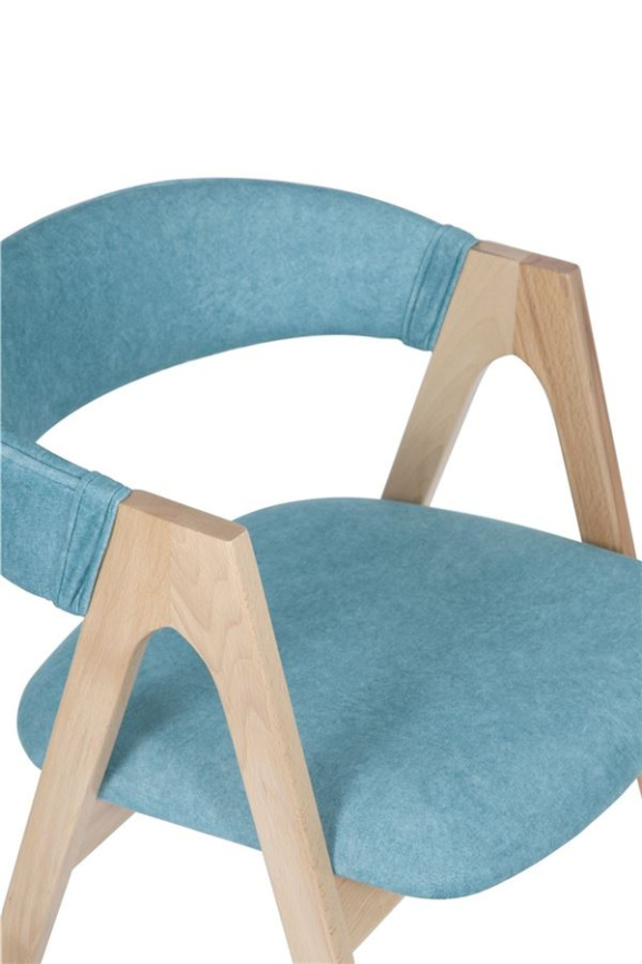 Стул "Честер 1" (бук/ткань Айсберг логан) фото 5