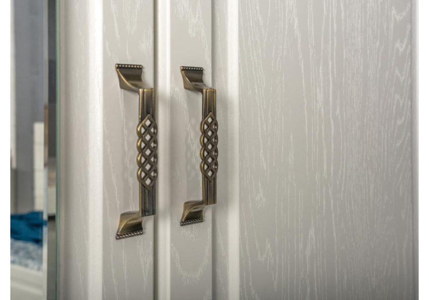 Шкаф Ливерпуль белый / ясень ваниль фото 4