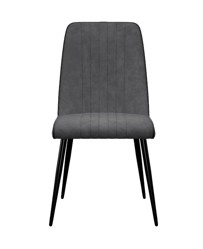 Стул DikLine 325 B28 ANTRACITE, ножки черные фото 4