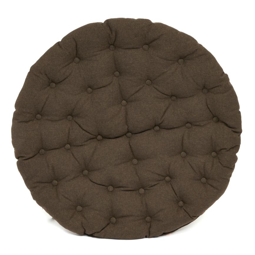 Матрац для кресла "Papasan Cleo" M ткань, коричневый, 3М7-147 фото 1