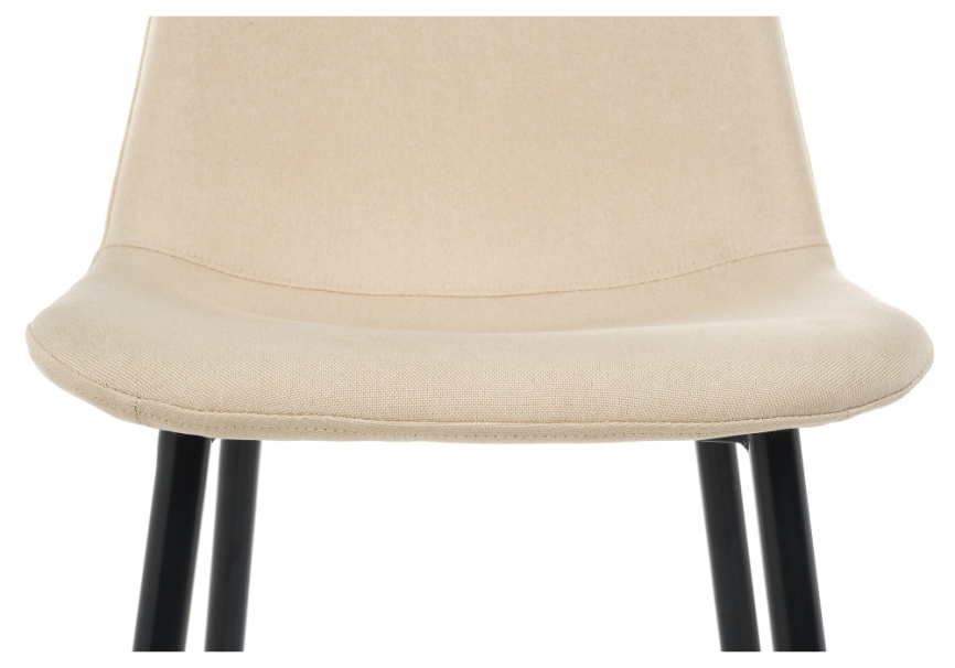 Стул на металлокаркасе Lilu светло-бежевый фото 4