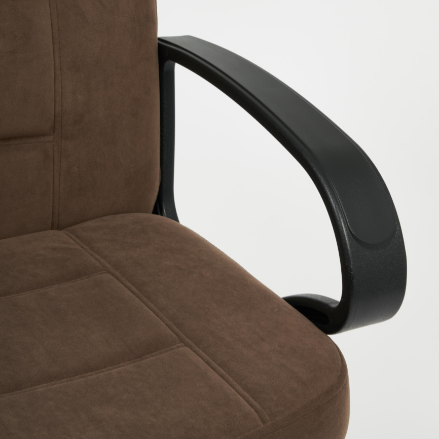 Кресло СН747 флок , коричневый, 6 фото 2