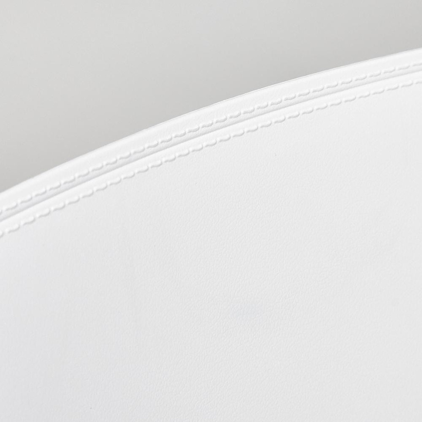 Стул Джениус/Genius (мод. 75) пластик/металл, 46x56x84cм, белый/опоры черные фото 8