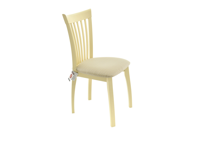Стул Тулон, Слоновая кость/Жаккард Атина 160/1 фото 6