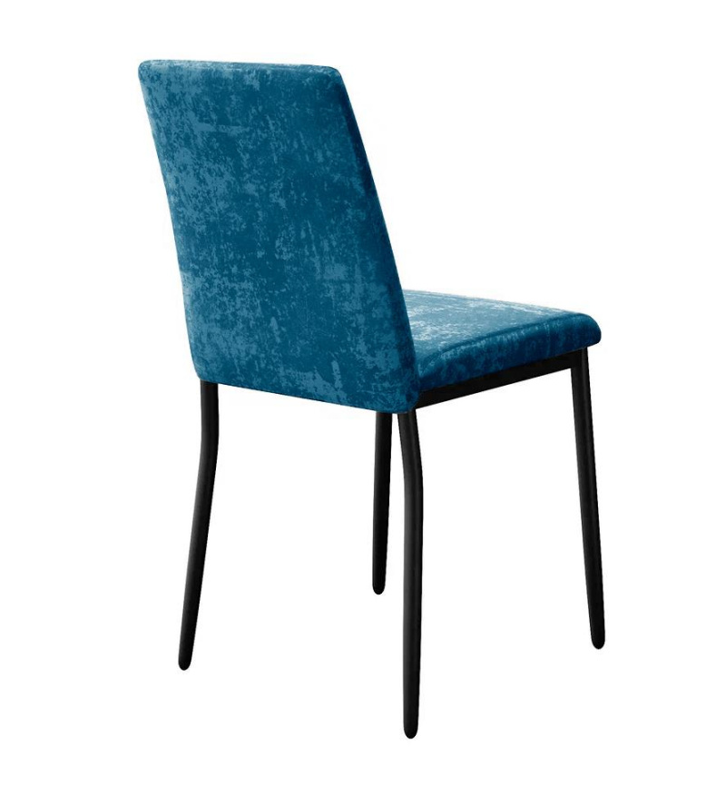 Стул DikLine 270 M19 бирюза, ножки черные фото 3