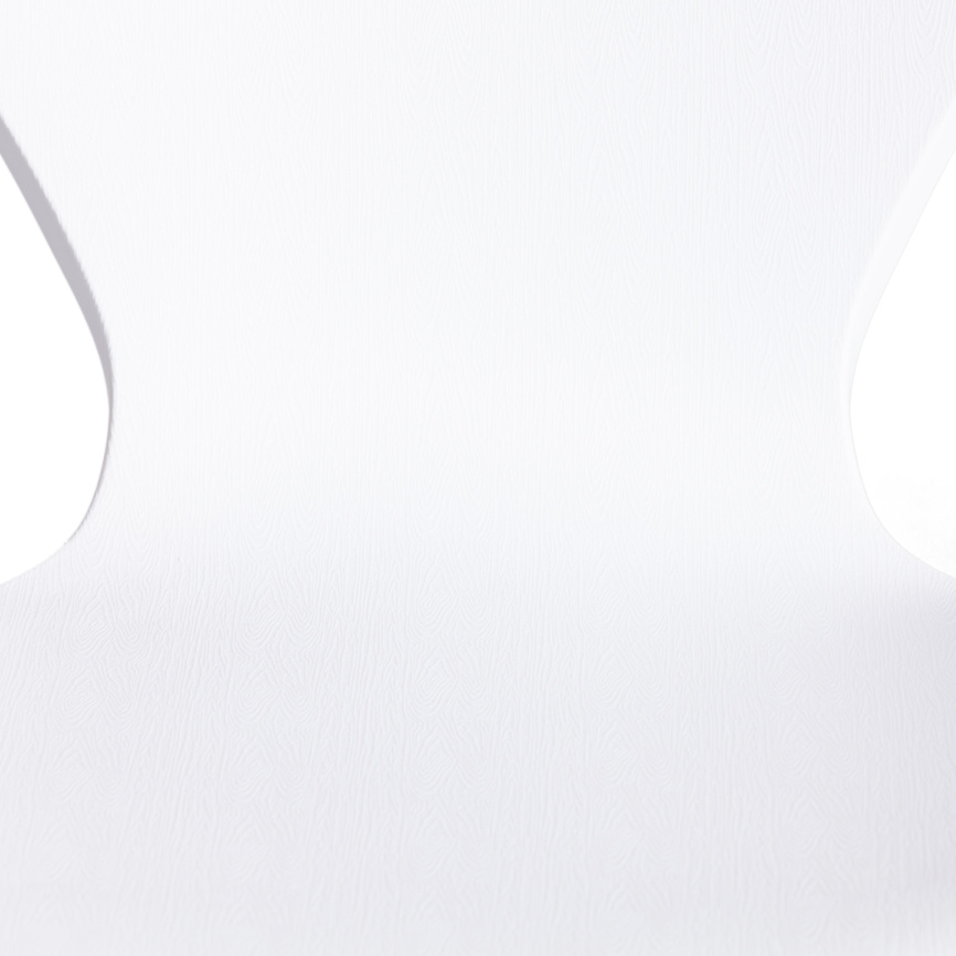 Стул Якобсен/Jacobsen (мод.DC 102-1) пластик/металл, 45х54.5х80см, белый/черный  фото 7