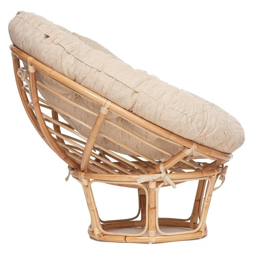 Кресло PAPASAN ECO/ПАПАСАН ЭКО P115-1/SP STD /c подушкой, ремешками/ диаметр подушки 129 см, 115x101 фото 4
