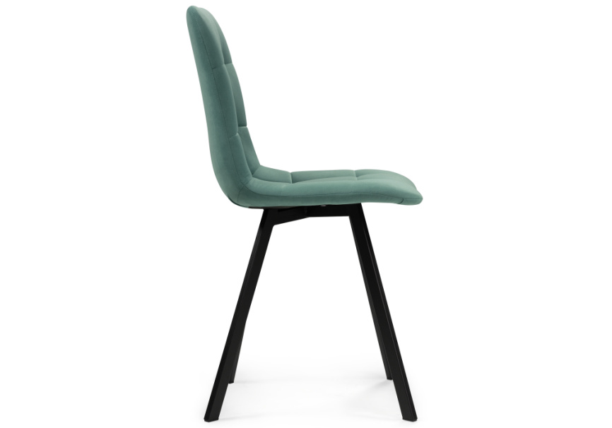 Стул на металлокаркасе Чилли бирюзовый / черный фото 3