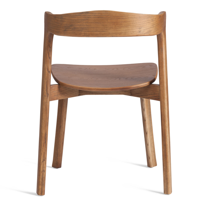 Стул ASGARD дерево вяз, Груша (№3), 48х43х76 см фото 3