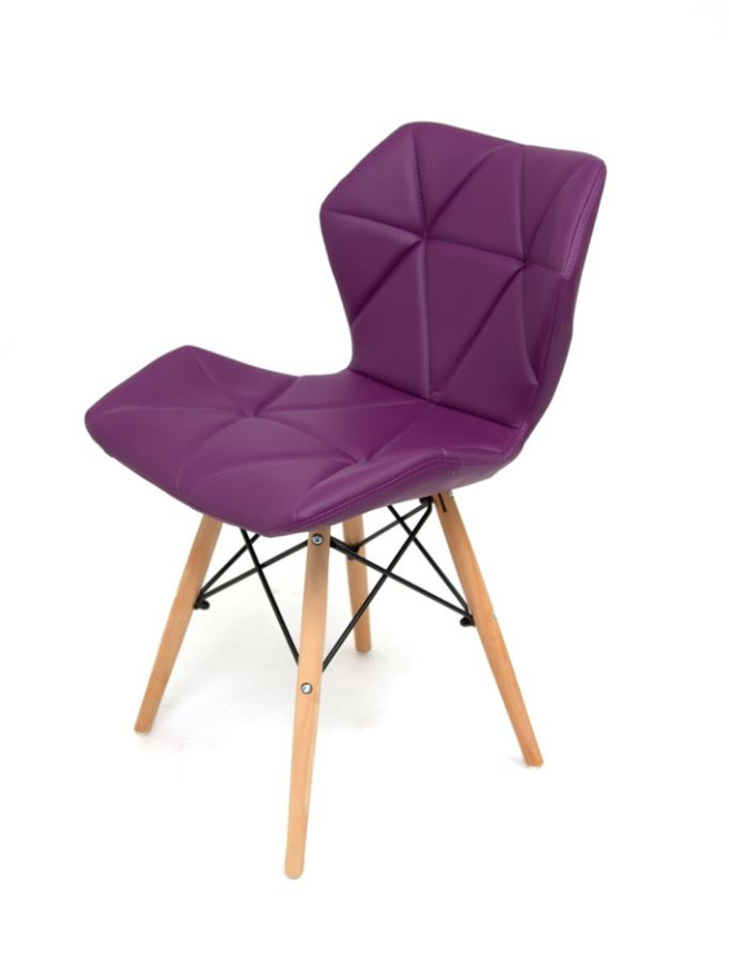 Стул S-879MT (PU PURPLE 1010) фото 2