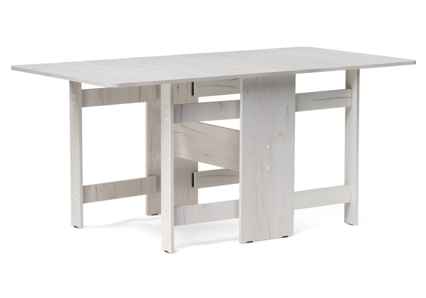 Стол деревянный Йентель дуб крафт белый фото 1