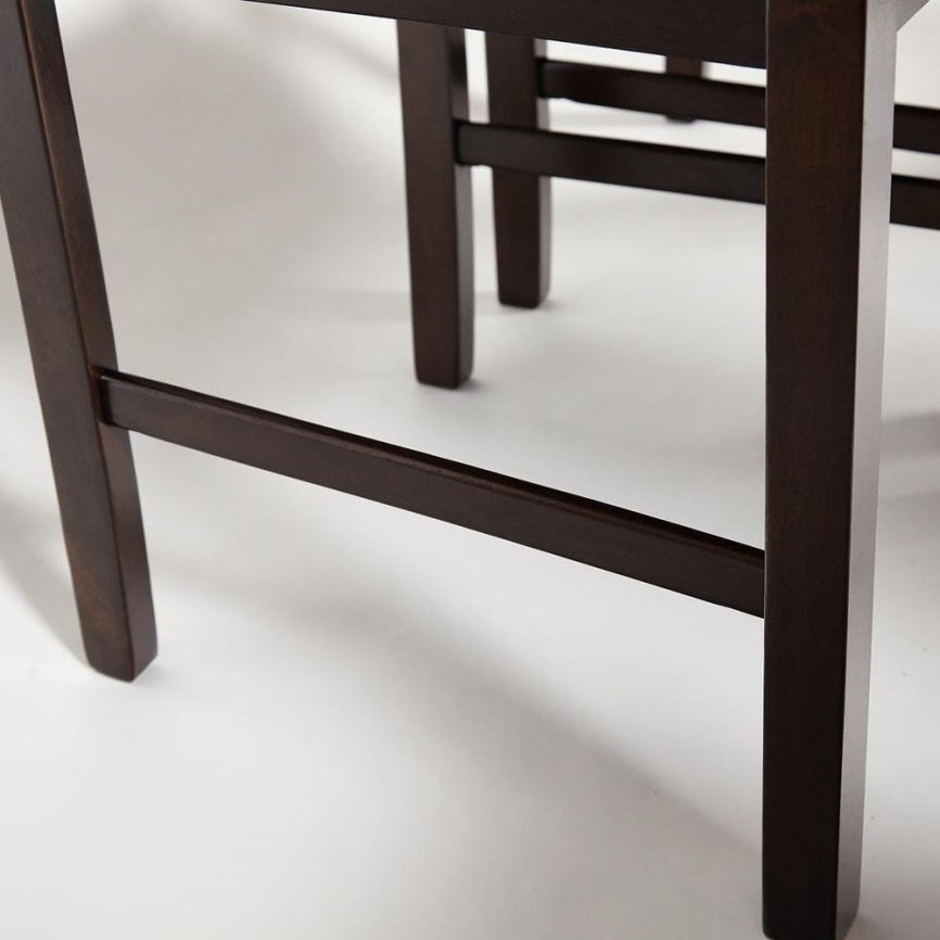 Обеденный комплект Хадсон (стол + 4 стула)/ Hudson Dining Set дерево гевея/мдф, стол: 110х70х75см /  фото 7