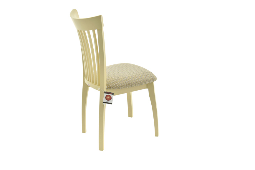 Стул Тулон, Слоновая кость/Жаккард Атина 160/1 фото 3