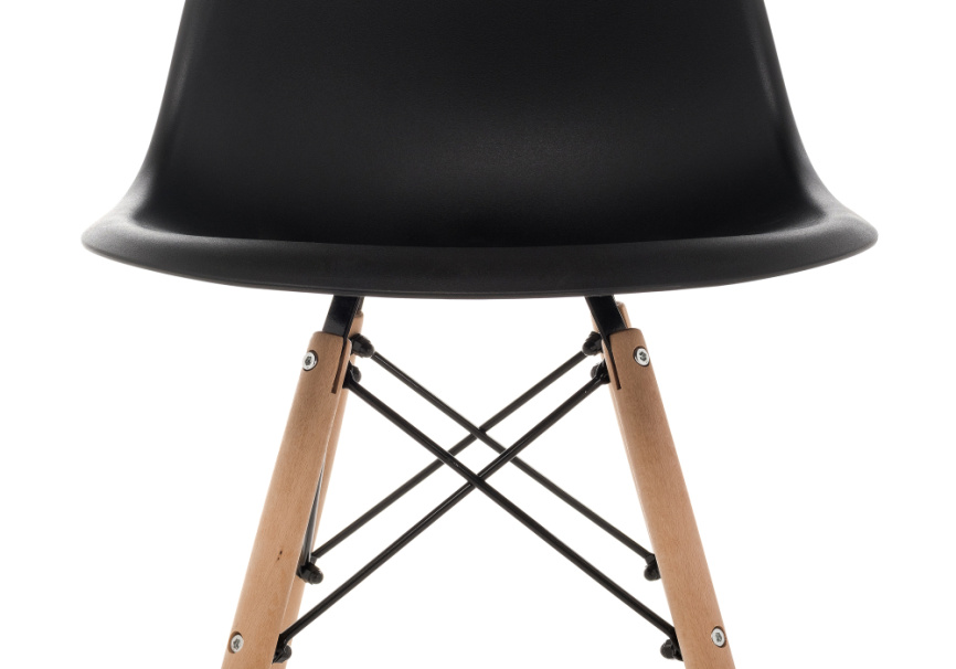 Пластиковый стул Eames PC-015 черный фото 7
