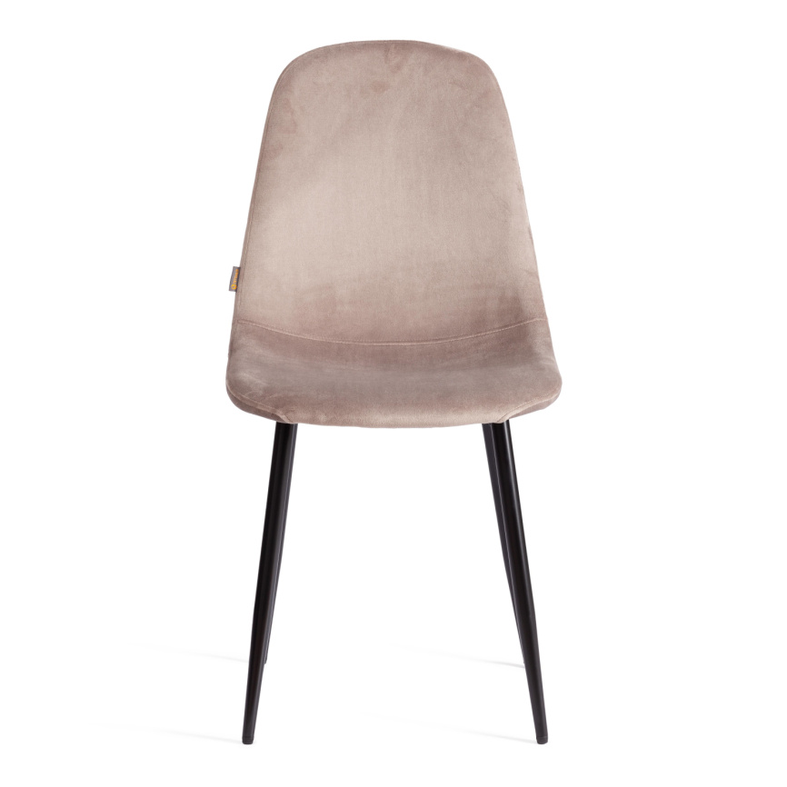 Стул Бриз/Breeze (мод.JSC-58) велюр/металл, 44х53х86см, кофейный HLR9/черный фото 5