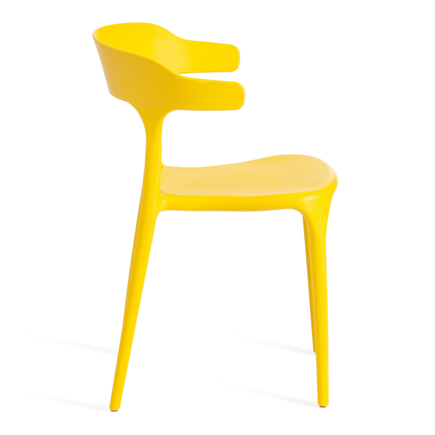 Стул TON (mod. PC33) / 1 шт. в упаковке пластик, 49 x 52 x 74 см, Yellow (Желтый) 11 фото 6