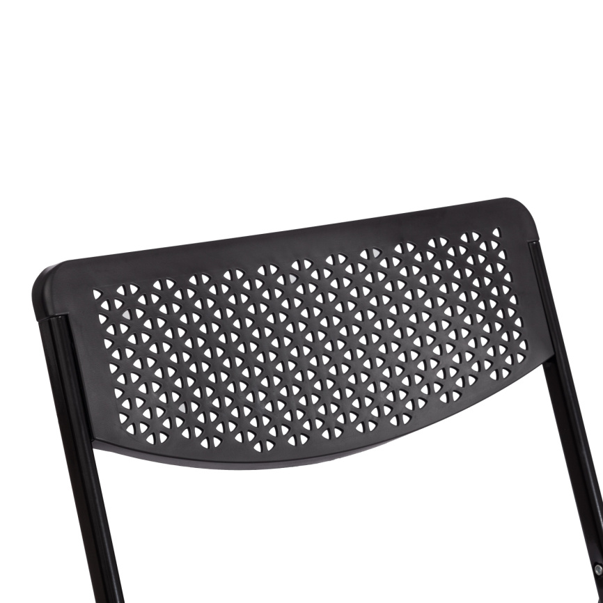 Стул складной Фолдер/Folder (мод.3016) каркас: металл, сиденье/спинка: пластик, 48,5х48х82,5см, черн фото 7