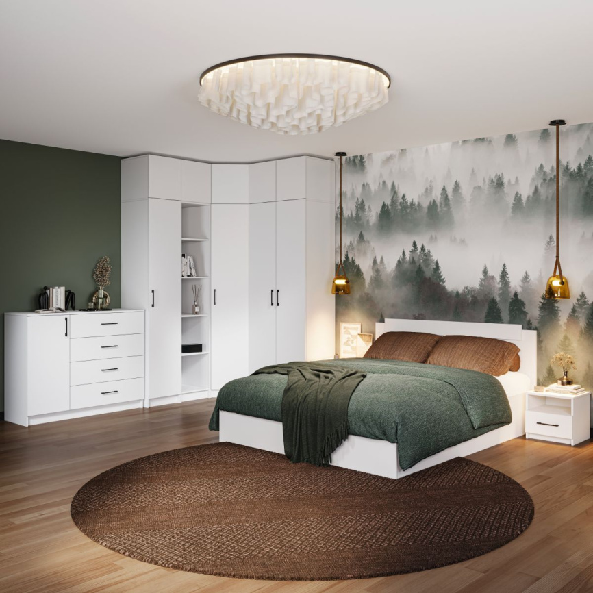 Антресоль «Чикаго», белая фото 8