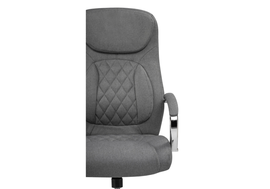 Компьютерное кресло Tron gray fabric фото 9