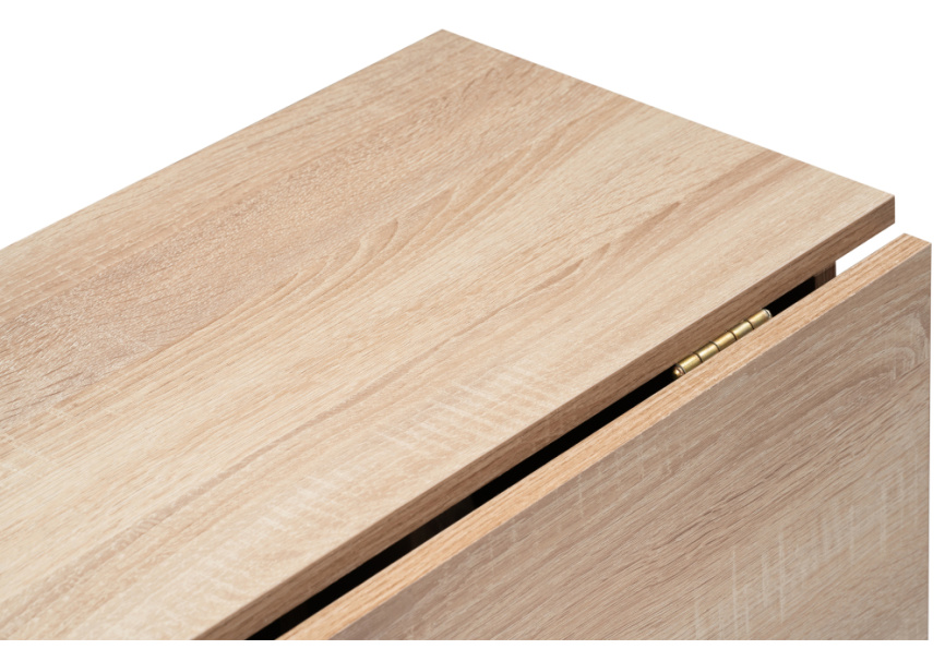 Стол деревянный Йентель дуб сонома без бара фото 6