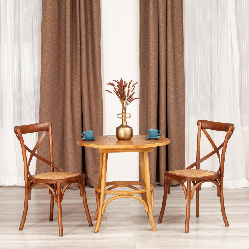 Стол Thonet/Тонет (мод.T9152) дерево вяз, 80х75см, груша №3  фото 6