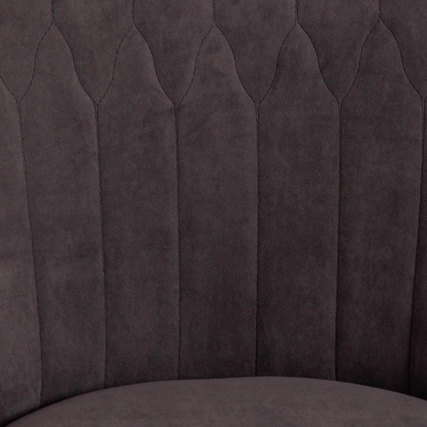 Кресло Сван/Swan флок , серый, 29 фото 8