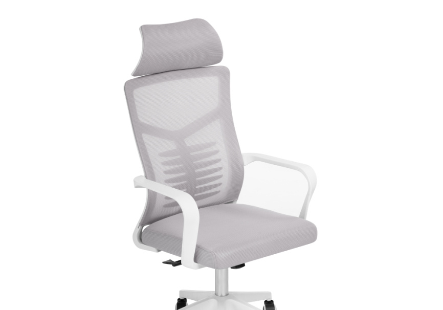 Компьютерное кресло Montana light gray / white фото 6