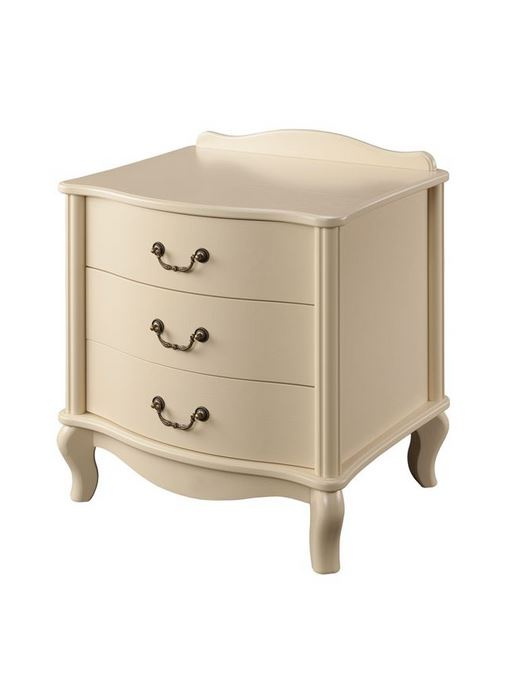 Тумбочка прикроватная "Джульетта" 3 ящ. (дуб шампань) Вис фото 1