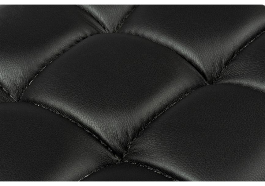 Барный стул Лофт кож.зам. d6 / черный матовый фото 5