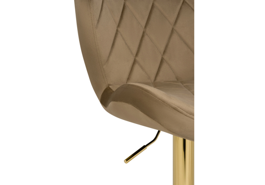 Барный стул Porch dark beige / golden фото 6