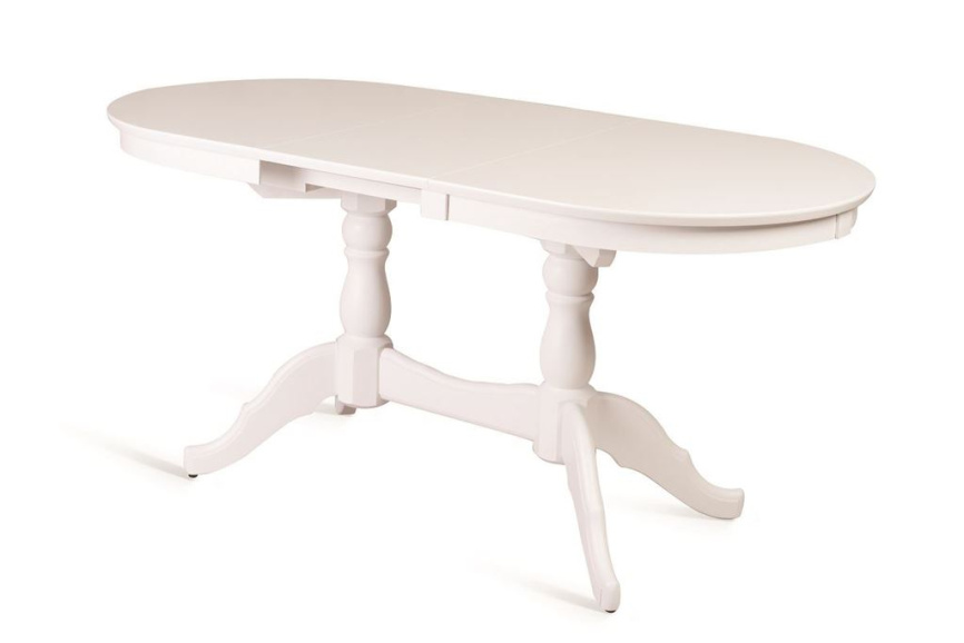Стол обеденный Овальный-1300 (белая эмаль) фото 3