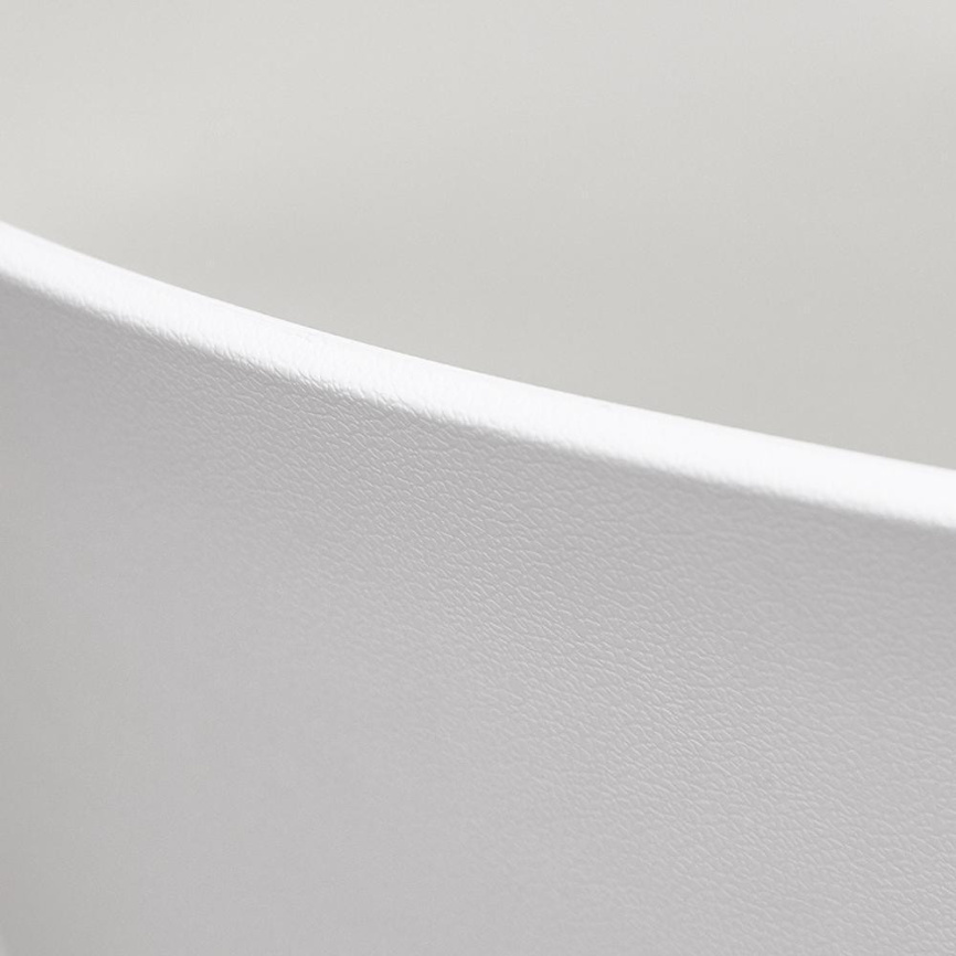 Стул Джениус/Genius (мод. 75) пластик/металл, 46x56x84cм, белый/опоры черные фото 10